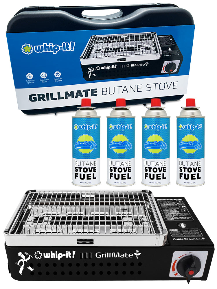 GrillMate Stove Set, Black