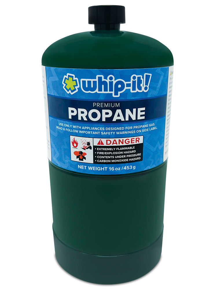 Whip-It! Premium Propane, 16oz Tank – Whip-It! Brand